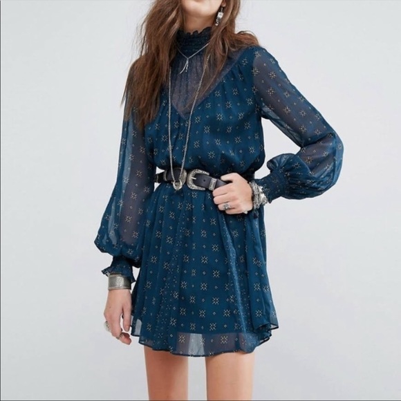 Tularosa Nadia Dress in Deep Tourmaline Size XS - Picture 2 of 10